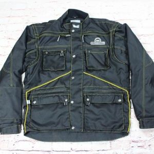 Men's Sinisalo Motorcycle Jacket Black Size 54